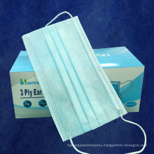 Disposable Face Cover 3 Layer Protective Filter Sanitary Face Shields Comfortable Odorless Anti Dust Air Filter Face Masks